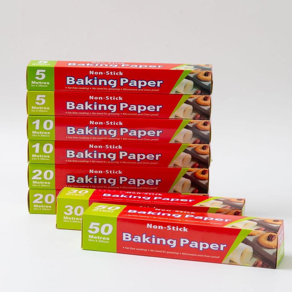 Original Holzfarbenes Silikonöl Back- und Grillpapier - Gelbes Kraftpapier für die Küchenölabsorption.