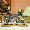Christmas Tree Music Box with Rotating Train Musical Box Home Decoration for Kid Boy Girl Men Women Christmas Present