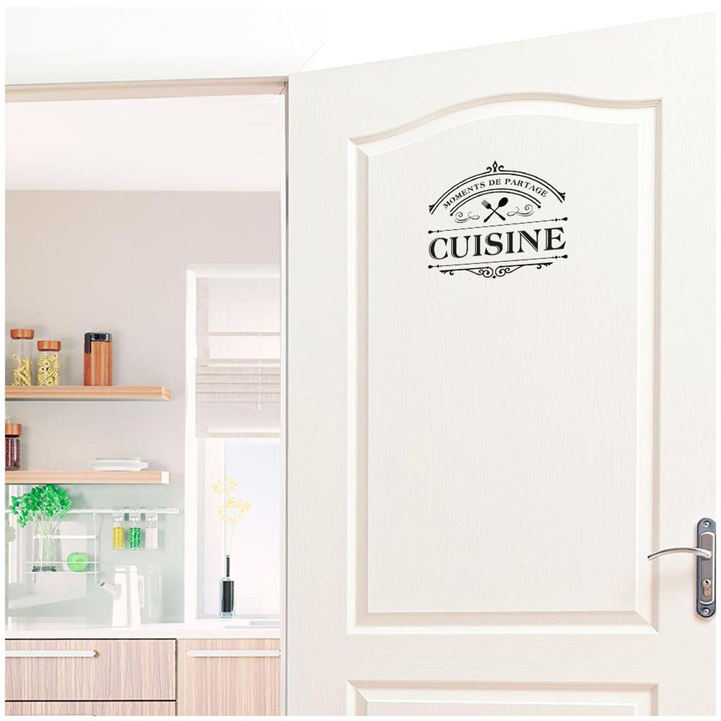Les Trésors De Lily [R6252] - Door Sticker 'Kitchen' Moments of Sharing - 20x20 Cm