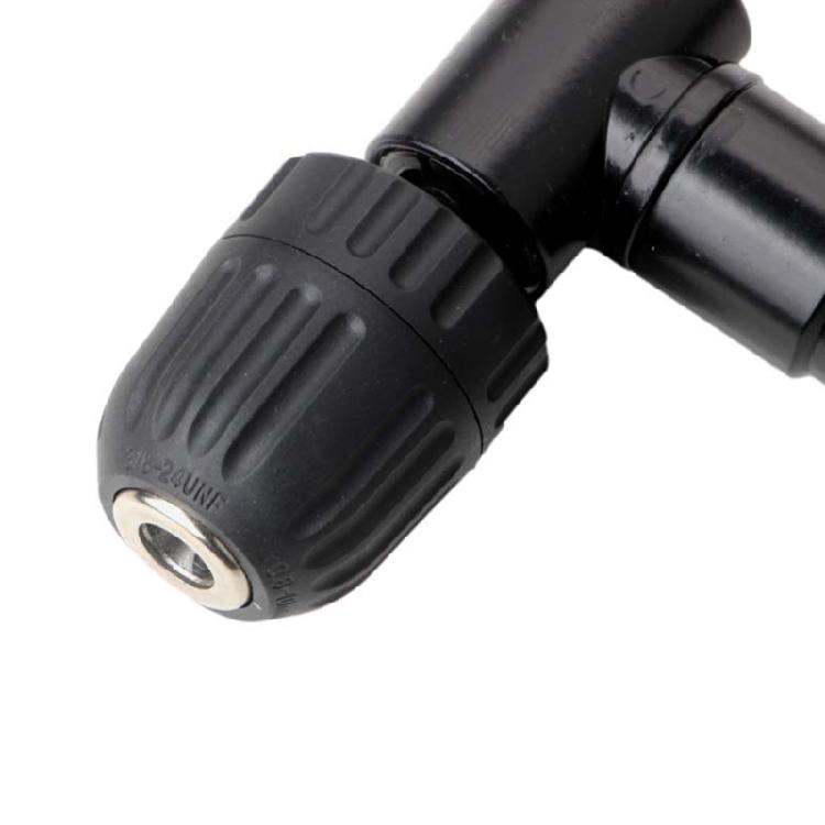 90 Degree Black Electric Drill Corner Clamp for Narrow Space Drilling Conversion