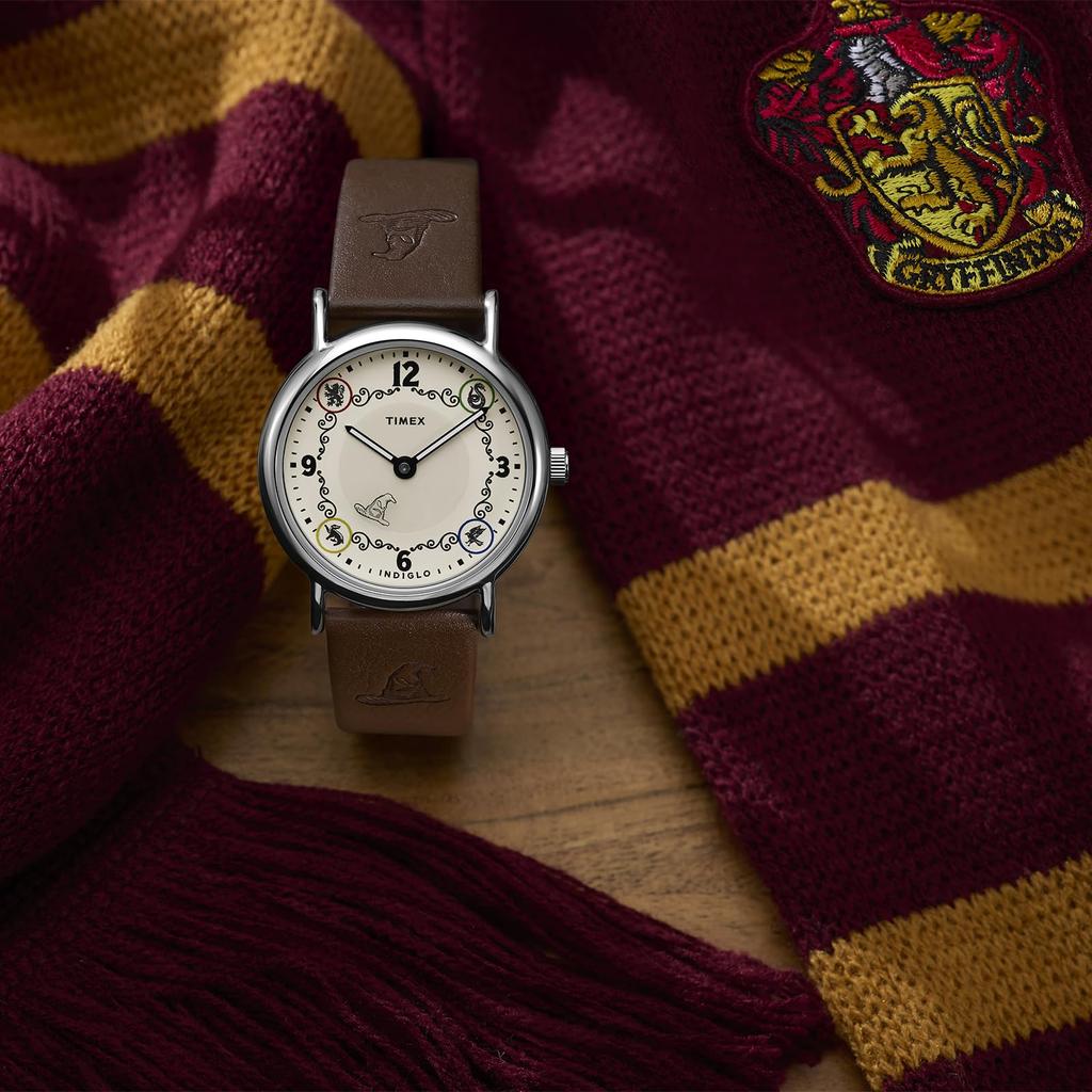 Timex x Harry Potter 30M Water Mineral Beige Unisex [TIMEX] Watch, Quartz, Resistant, Glass, Dial, TW2Y76300, [Authentic]