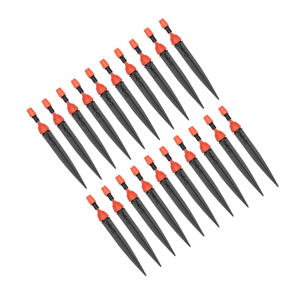 20 Buc Picurători de Irigare Duze Micro-Aspersoare Reglabile pentru Tuburi 4/7 Sistem de Udare Grădină