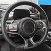 For BYD Seal 06 07 DMI Car Front Rear Steering Wheel Emblem Modification Black Warrior Covering Styles Car Badge