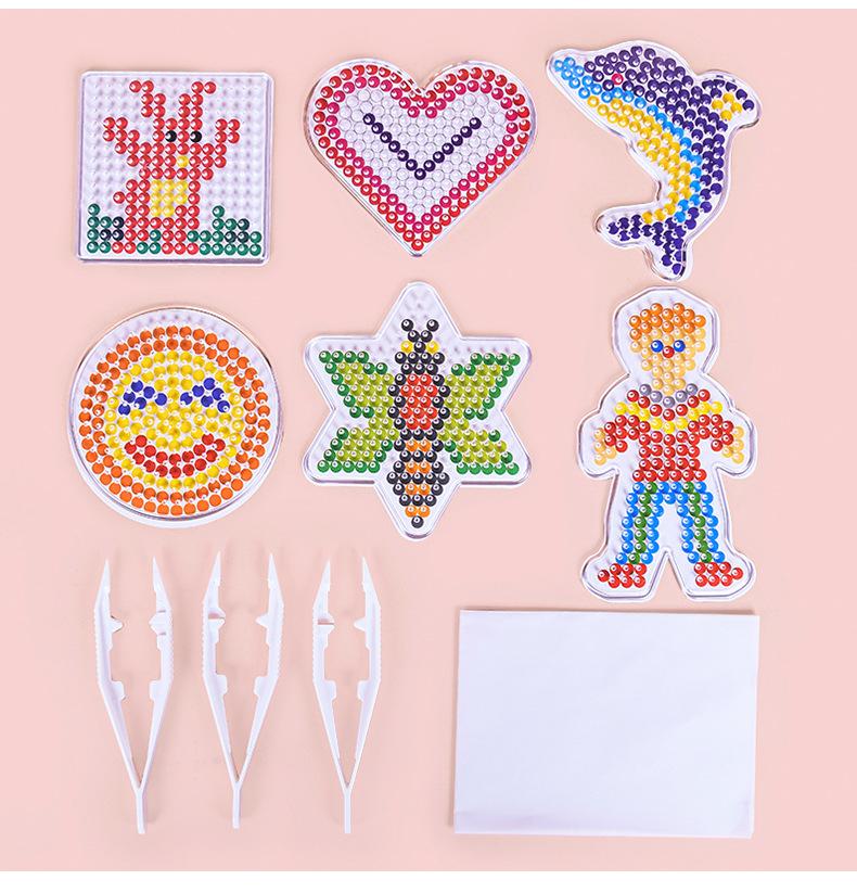 5mm Hama Bead Multi-layer Set with 3D Cartoon Puzzle Puzzle for Adult and Children's Toys, Perfect Gift Beads Set