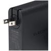 Elecom Notebook PC AC Adapter Type-C PD Compatible 65W Cable Integrated 2m Black ACDC-PD0465BK [iPhone16 Compatible]