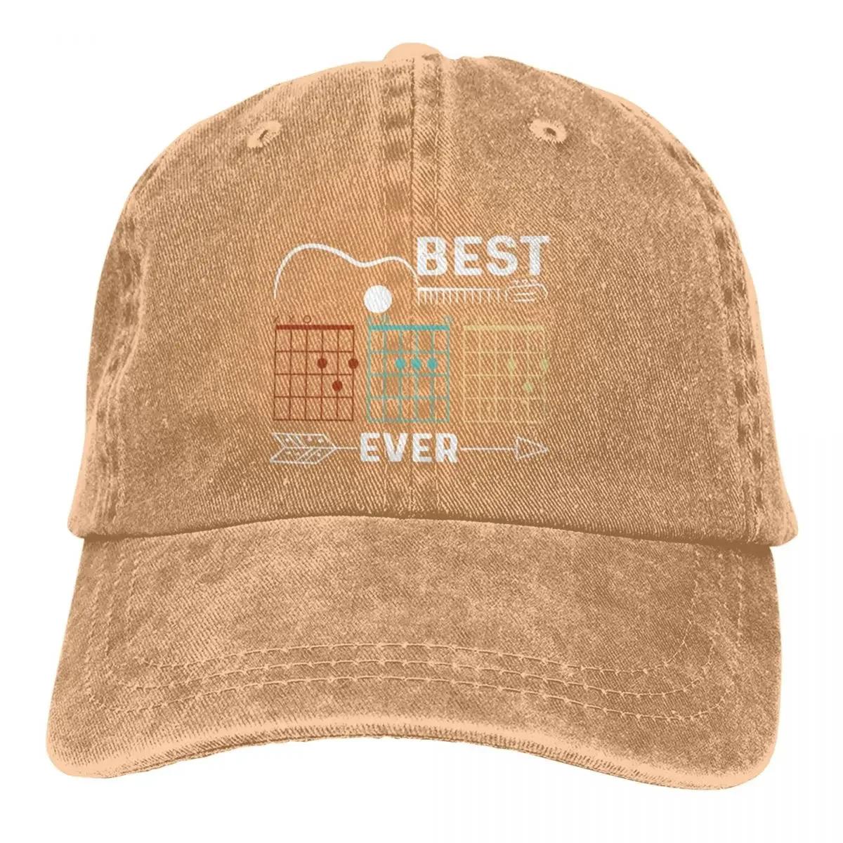 

Летняя кепка с солнцезащитным козырьком Best Dad Chord Hip Hop Caps Guitar Rock Cowboy Hat Peaked Trucker Dad Hats Adjustable