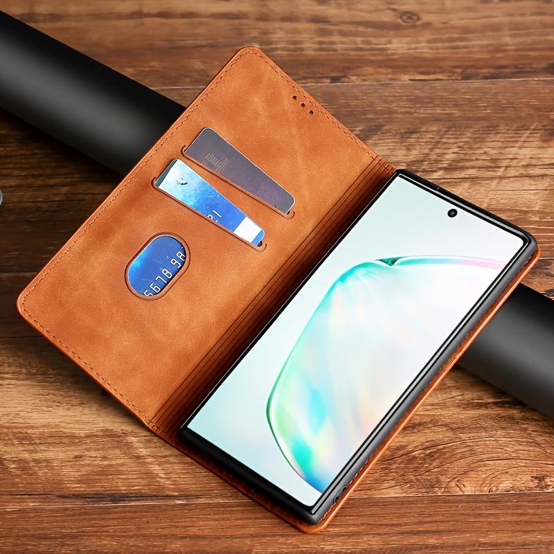 Funda de Cuero de Lujo Para Xiaomi Redmi Note 8 2021 8T 9 9T 9S Note 4 4X 5 5A Prime 6 7 Pro Max Flip Protectora Magnética Bolsas