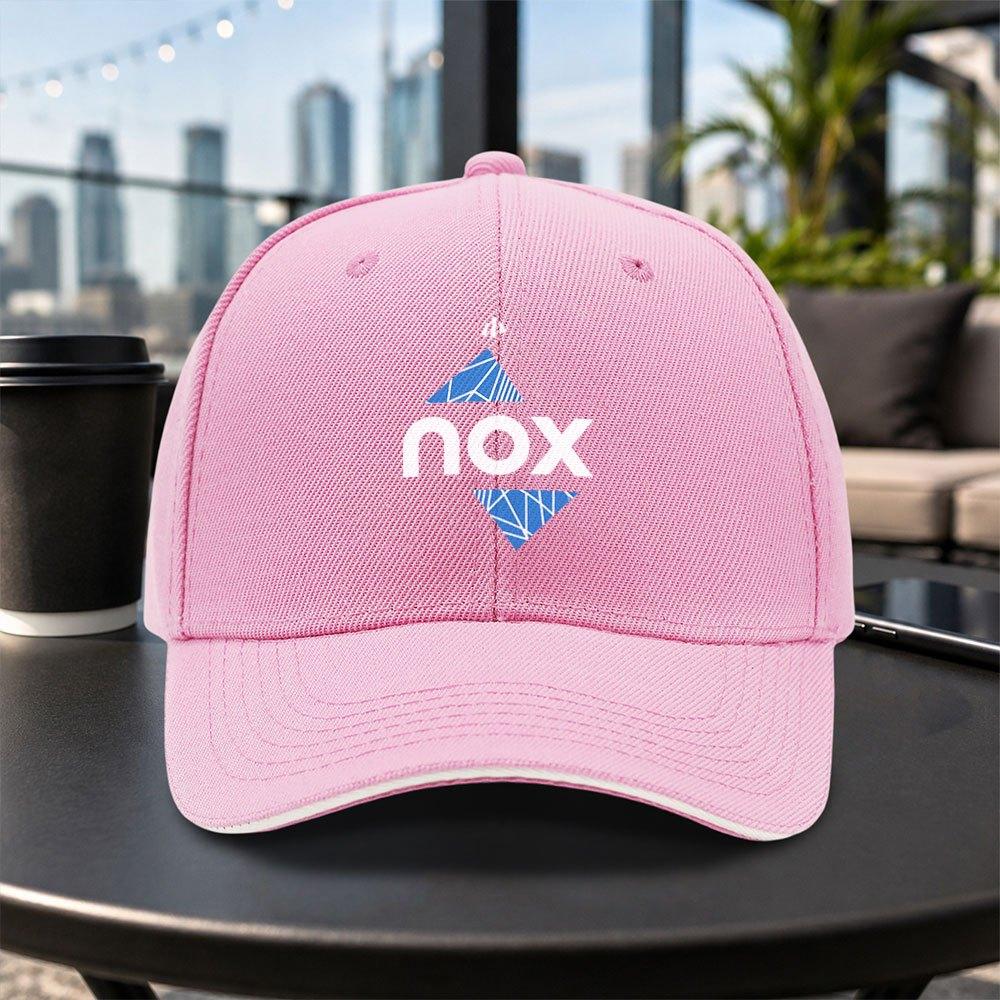 Nox Electronics Adjustable Sandwich Baseball Cap Lightweight Printed Unisex Duckbill Hat for Unisex Women