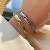 Exquisite Shining Star Zirconia Open Bracelet Fashionable Women's Evening Bracelet Girls Trendy Party Jewelry Gift