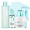 No.1 Pure-Full Calming Herb Skincare Set (Mask Pack 10 Sheets + Toner 300ml + Serum 50ml + Cream 80ml)