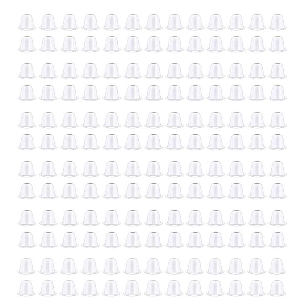 

Аксессуары для серег своими руками - Прозрачные пластиковые премиум-заглушки для серег с защитой от выпадения 1 Piece прозрачный