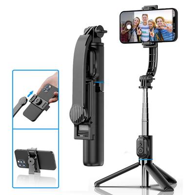 C01 Extendable Selfie Stick Tripod Stainless Steel Detachable Clip with Wireless Remote