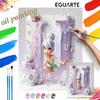 Oil Paint Art Painting Kit Tinkerbell Dots Home Wall Decor.