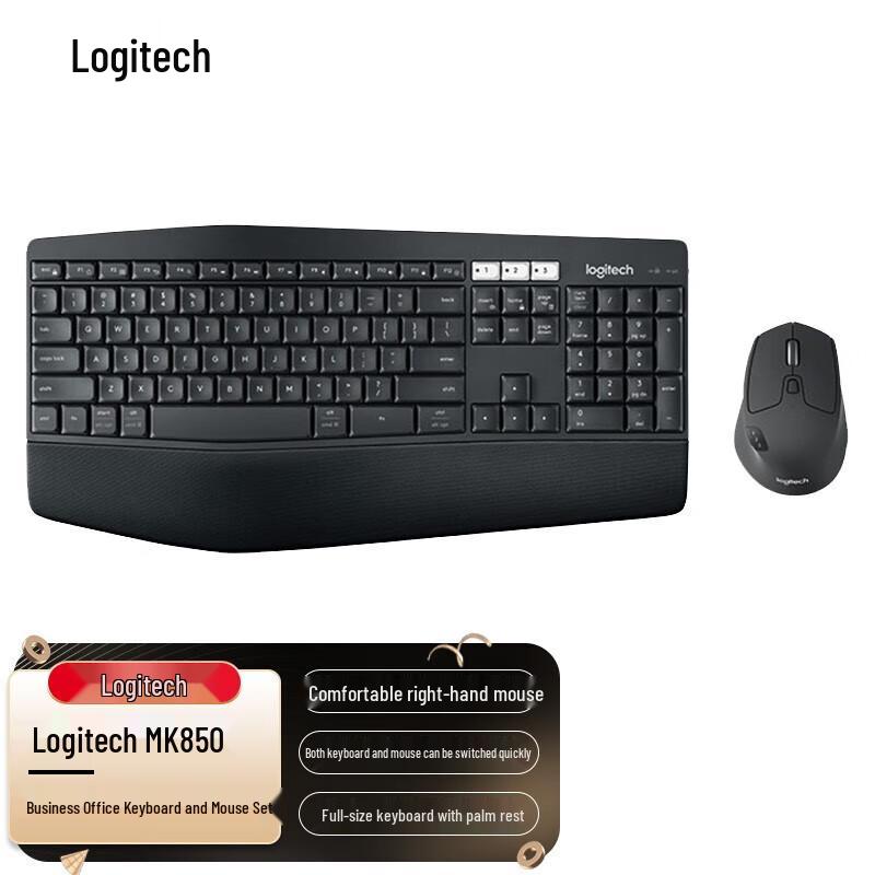 

Logitech MK850 Wireless Keyboard and Mouse Combo