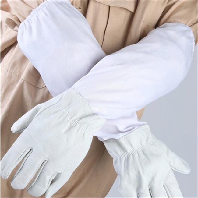 High Quality Bee Sting Protective Gloves Anti-sheepskin White Special Protection Supplies Beekeeping Tool