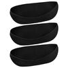 3x Felt Trough Planter Liners 24 Inch Hanging Basket Liner Set Replacement Non-woven Liner
