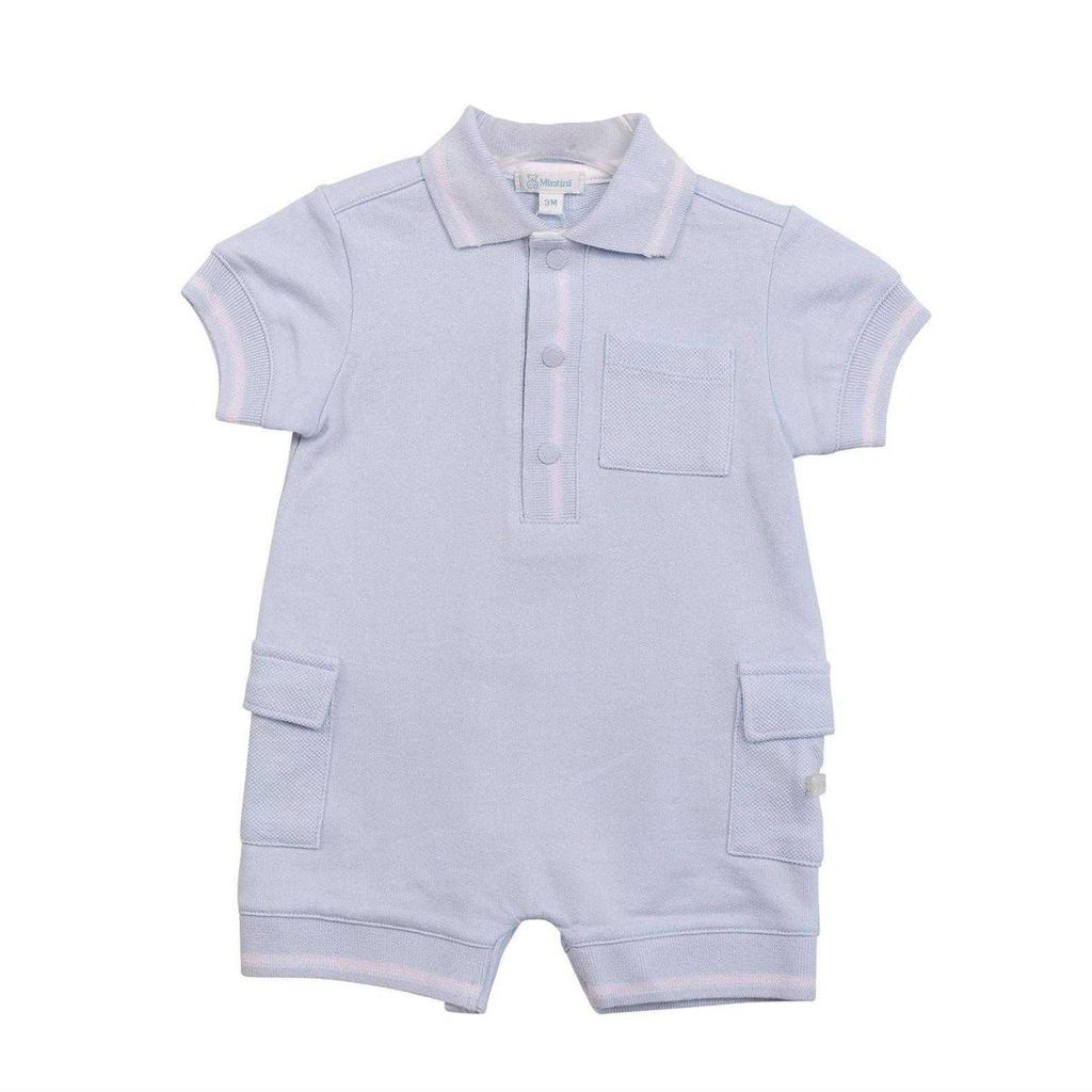 Mintini Baby Tipped Romper Set
