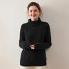 Women's Cashmere High Neck Sweater 2025: New Winter Style, Gentle Loose Fit, Slimming Thick Base Layer.