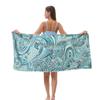 INS Wind Microfiber Square Beach Towel Absorbent Bath Towel Europe and The United States Foreign Trade Towels