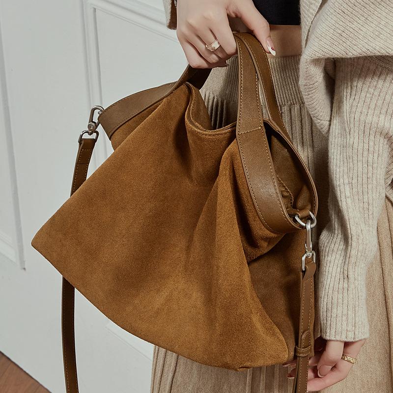 Ladies Luxury Bags Csw003 Women's Genuine Leather Handbags Large Capacity Shoulder Crossbody Bag Fashion Cowhide Commuting Big Totes Bolsas