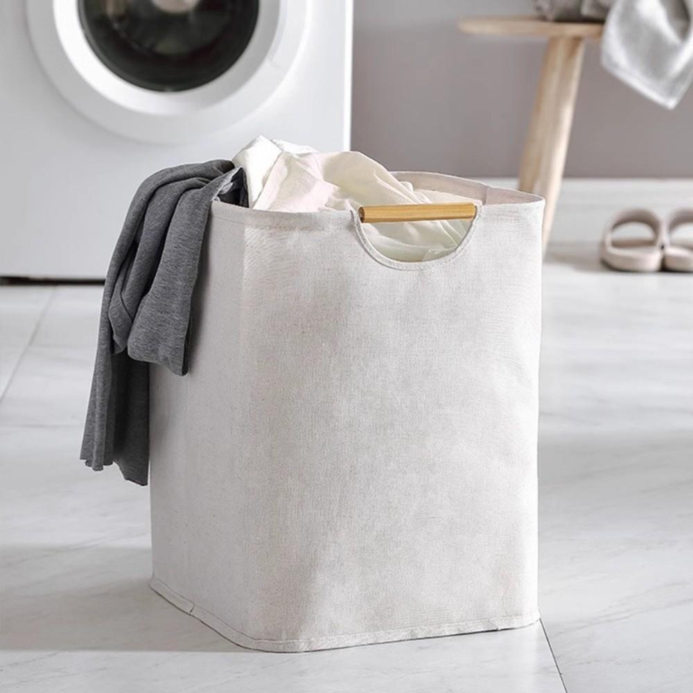 With Handle Laundry Basket Large Capacity Dirty Clothes Basket Dirty Clothes Storage Basket Home