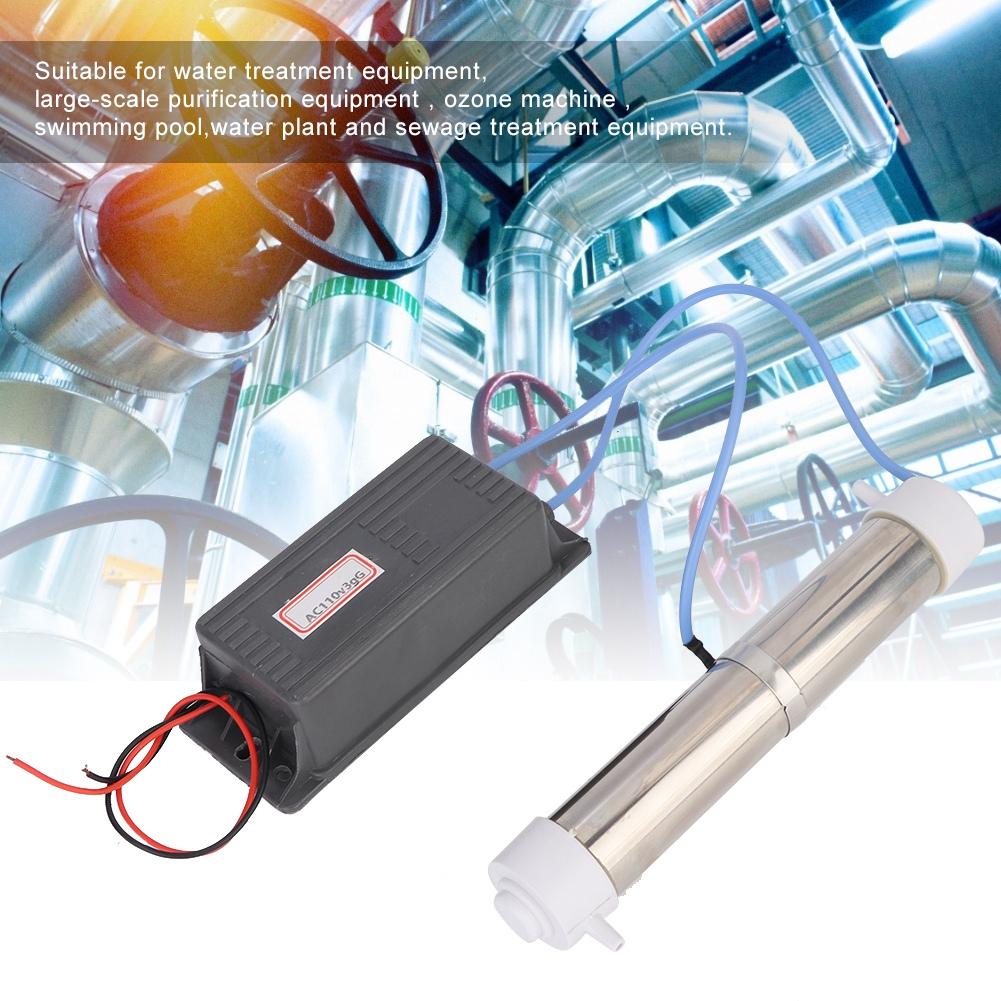 3g AC 110v Ozone Generator Ozone Tube DIY for Water Plant Purifier