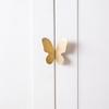 Manija de Puerta de Armario de Latón Color Dorado Mariposa Manija de Cajón Tiradores de Gabinete Decoración del Hogar Manijas de Muebles Ferretería