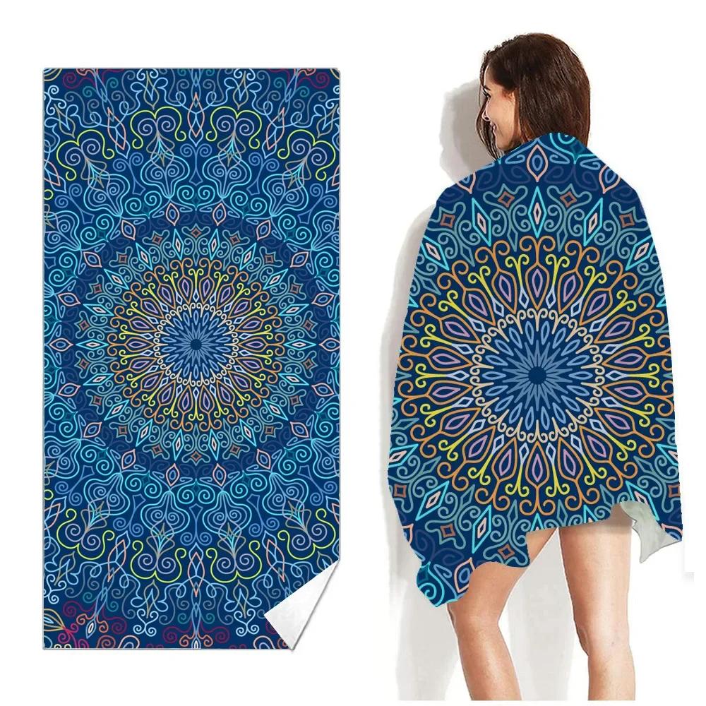 Tropical Sand Free quick dry beach towel Microfiber Bath Towels Beach cushion Swimming personalized Flamingo Beach towels
