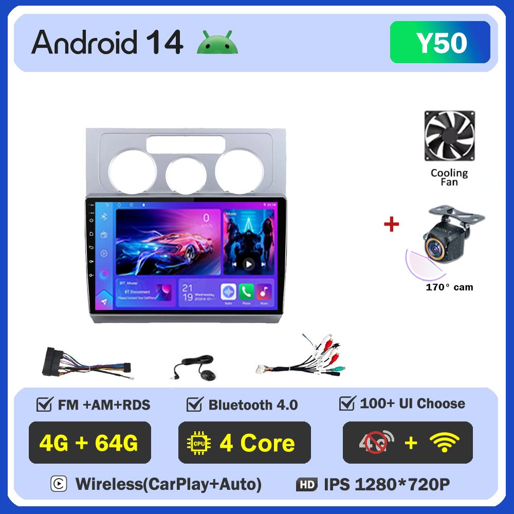 Pentru Volkswagen Touran 1 2003-2010 Radio Auto Android Stereo Unitate Principală Navigație GPS Ecran Tactil Mirror Link Sistem Inteligent