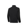 Li-Ning Plain Open-Front Long Sleeve Sweatshirt Men Sweatshirts Black AWDT989-1