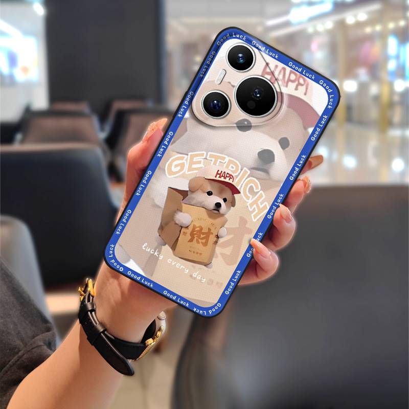 Full wrap Protective Phone Case For Huawei P70 Pro/Pura 70 Pro+ Back Cover TPU Waterproof Cartoon Couple Phone Pouch