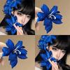 Silk Lily Lily Flower Hair Clip Simulation Flower Flower Shark Clip  Hair Accessories