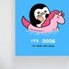 2026 Wall Calendar Offensively Cute Unapologetically Fun Mountable Calendar Jan. 2026