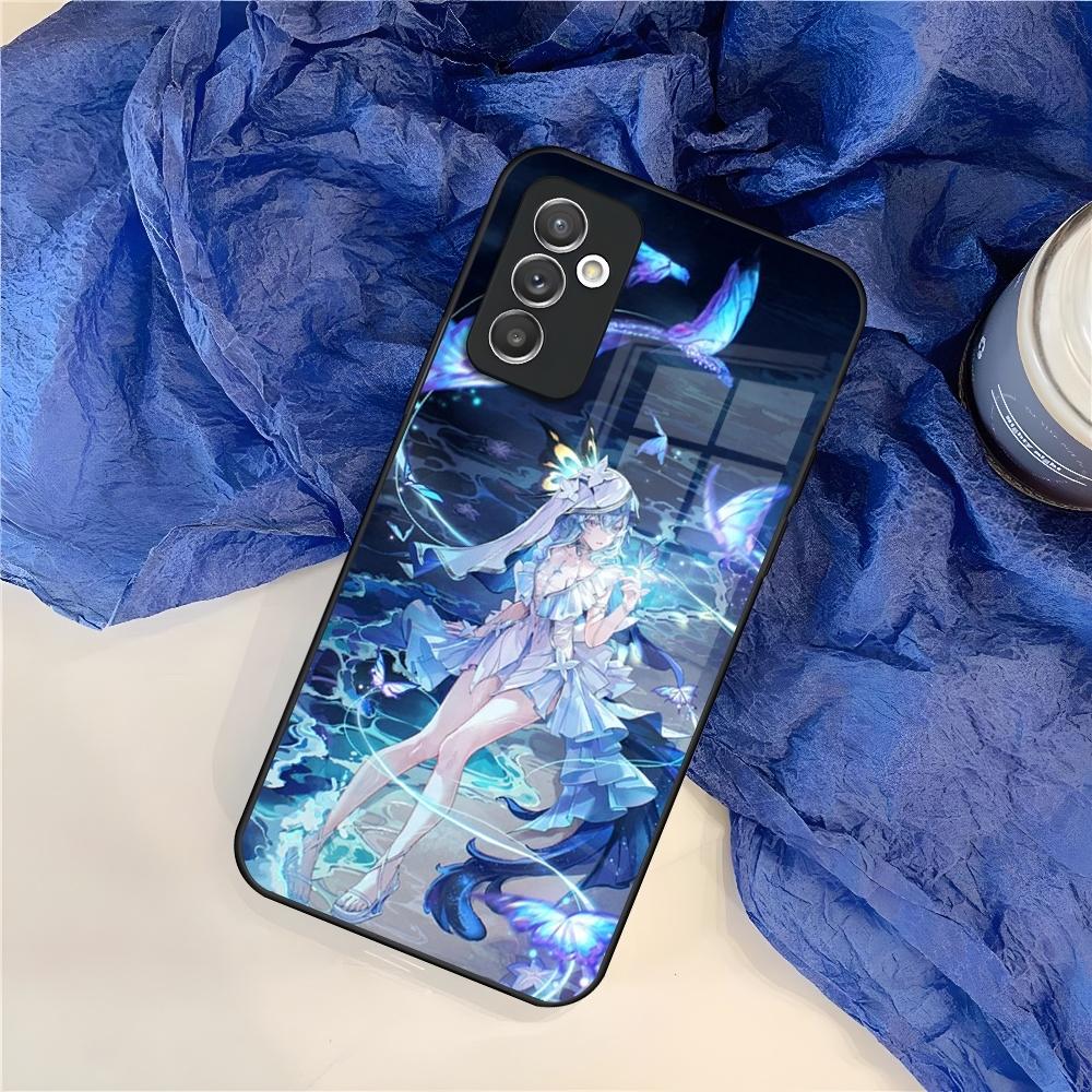Game Wuthering Waves Phone Case for Samsung S25 S24 S30 S21 S23 S20 S22 Fe S10 E S9 Note 20 Pro Ultra Plus Glass Cover