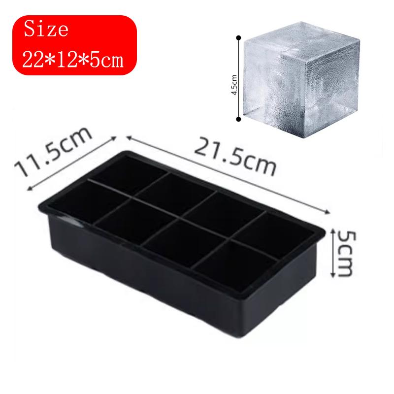Silicone Ice Cube Molds Spherical Ice Maker Reusable Ice Cube Moulds for Whiskey Cocktail Juice DIY  Barware Kitchen Tools