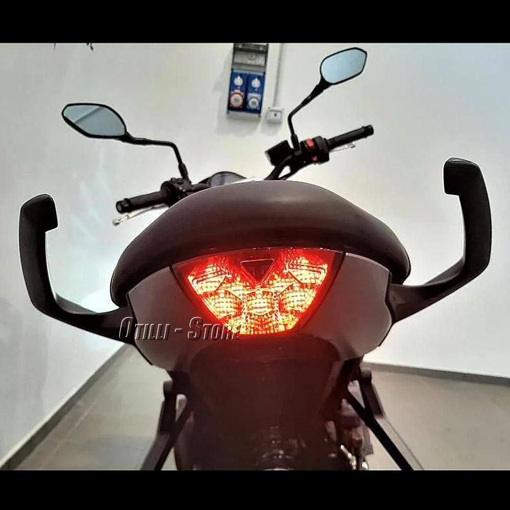 Arm Rests For Trident660 TRIDENT 660 2021 2022 2023 2024 Motorcycle Aluminum Tail Armrest Rear Kit Pillion Passenger Handle