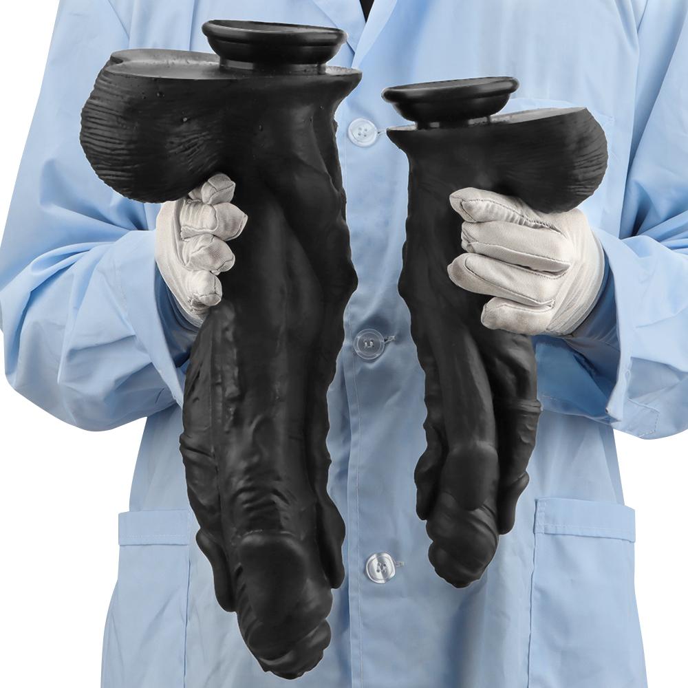 Extra Large Silicone Dildo Anal Dildo Butt Plug Fisting BDSM Gay Sex Toy Big Dick Realistic Penis Strap On Cock