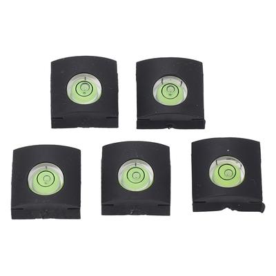 5PCS Kamera Blitzschuhabdeckung mit Wasserwaage Universal Wasserwaage Blitzschuhkappe Staubdicht für DSLR