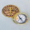 Brass Engraved Compass I Stanley London 1862, Direction Compass, for Anniversary, Baptism Gift, Birthday Gift, Groomsmen Gift