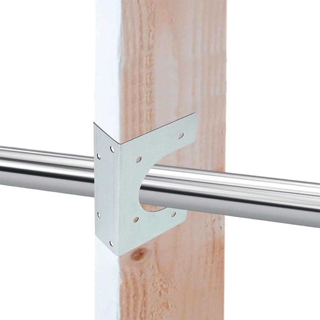 Metal Stud Shoes For Single Wood Studs, Fits Up To , Extra Support For Wood Stud
