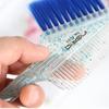 Weiche Faser Glitzer Tönung Farbe Haarbürste Friseurbedarf Pro Salon Werkzeuge Bleichkamm