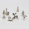 10 Set Alloy Spikes Gothic Style Embellishments Alloy Rivets Cone Spikes for Bags Shoes and Other Craft Projects