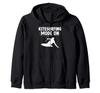 Watersports Kiteboarding Kitesurfer - Kitesurfing Mode On Zip Hoodie