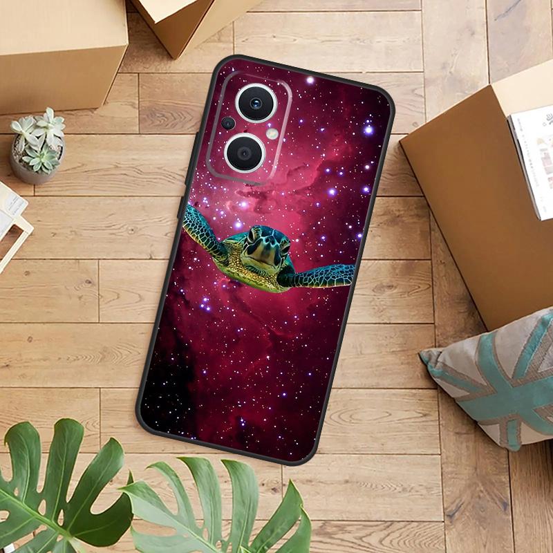 Cute Cartoon Turtles Case For OPPO Reno 13F 14F 12F 10 11 12 13 14 Pro 7 8 Lite OPPO Find X6 X5 X8 X9 Pro Cover