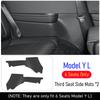 Door Sill Protector for Tesla Model YL Y L 2026 Accessories Anti-Kick Door Sill Guards Seat Slide Rail Pad Trunk Side Cover Mats