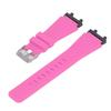 Smart Watch Band for Men Women Metal Silicone Solid Color Elastic Soft Smartwatch Replacement Strap