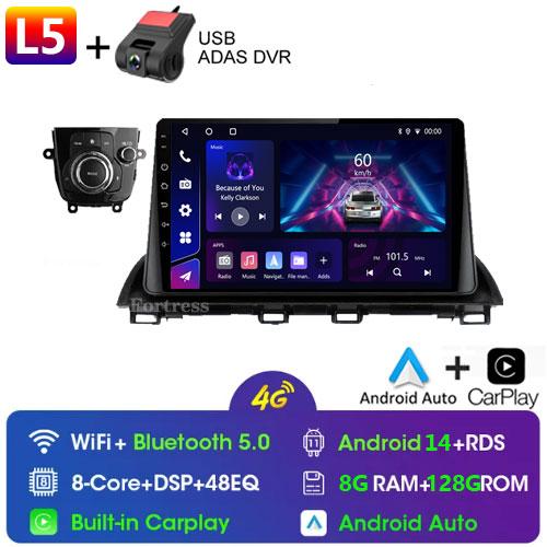 For Mazda 3 Axela 2013 - 2018 2 Din Android Car Stereo GPS WIFI FM Navigation Multimedia Video Player Head Unit Autoradio Radio