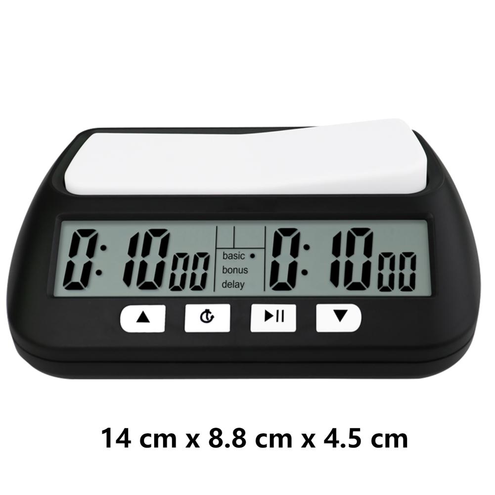Professional Chess Digital Timer Chess Clock Count Up Down Chess Games Stopwatch Timer for Chess Game I-GO/Chinese Chess Game