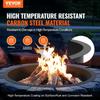 Fire Pit Ring Round 45 Inch Outer Steel Liner DIY Campfire Ring Firepit