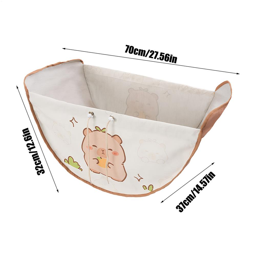 

Foldable Back Seat Organizer With Pockets Large Oxford Storage Bag With Straps Keeps Car Tidy For Family Travel, Grocery & Camp